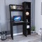 Tuhome 17.8 in. D X 63.9 in. H, 38.7 in. W X Laminate, Black ELW3938 - alternate 5